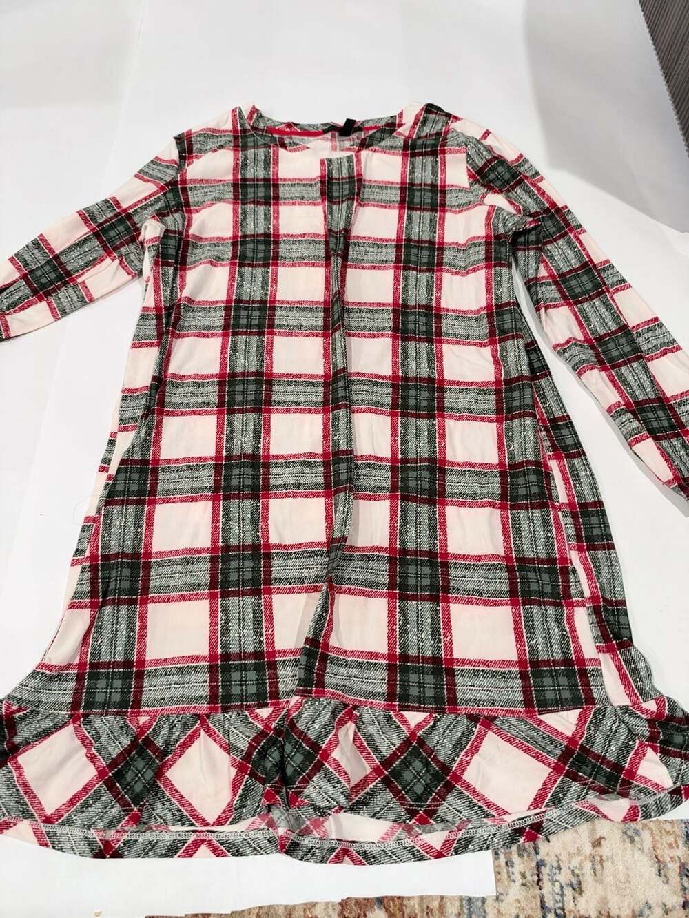Derek Heart Plaid Dress Size M